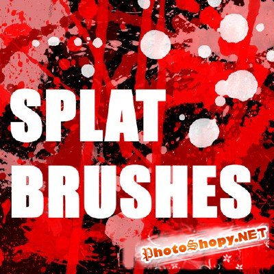 50 Blood or Splatter Brushes