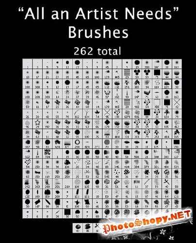 All An Artist Needs Brushes For Photoshop