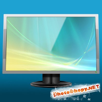 LCD Screen PSD Template