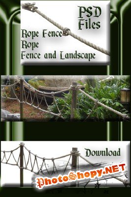 Rope and Fence PSD