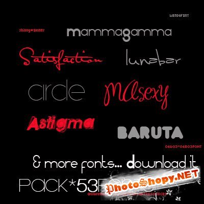 53 Fonts For Designers