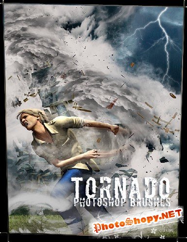 Кисти для Photoshop – Торнадо / Photoshop Brushes – Rons Tornado