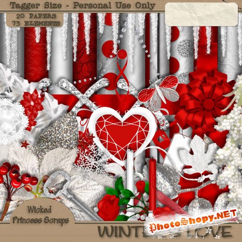 Scrap-set - Winters Love