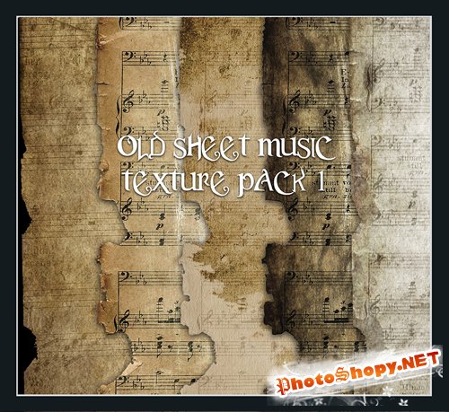 Old Sheet Music Pack 1