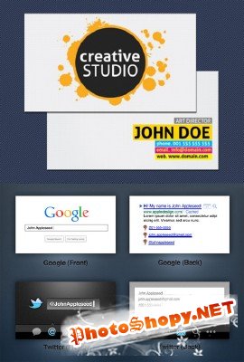 Classic and Social Business Cards