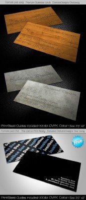 Engraved Business Cards
