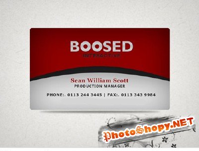 Boosed Business card