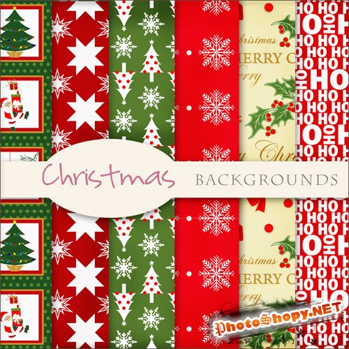Textures - Christmas Backgrounds #1