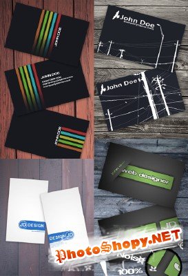 PSD Business Cards 2011 pack # 3