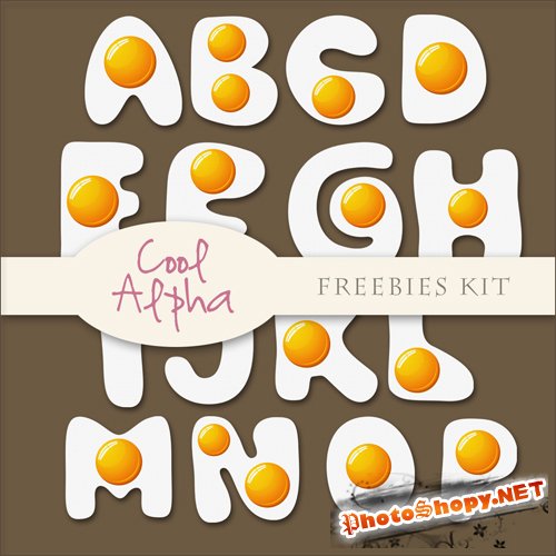 Scrap-kit - Fried Eggs Alpha