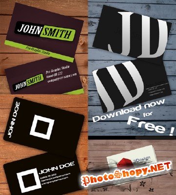 PSD Business Cards 2011 pack # 9