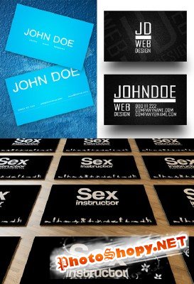 PSD Business Cards 2011 pack # 20