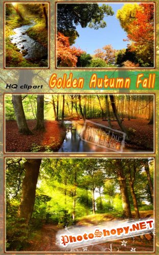 Осенний Лес | Autumn Forest (HQ clipart)