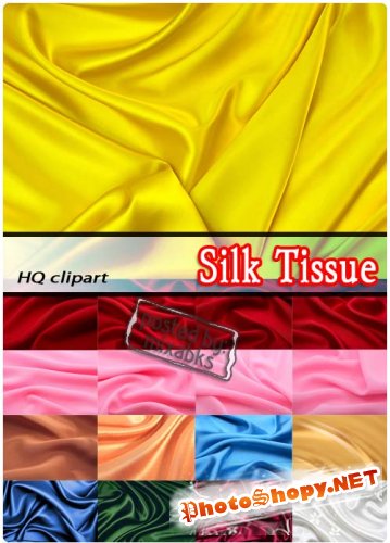 Шелк и ткани | Silk Tissue (HQ clipart)