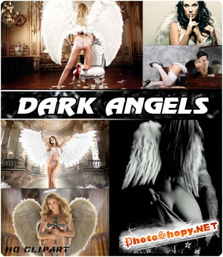 Темный Ангел | Dark Angels (HQ clipart)