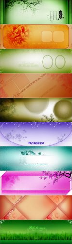 Squandered Romance Series - Love - Wide Flat Photo Template