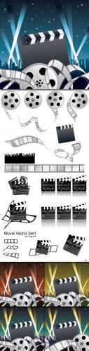 Movie Vector Cliparts