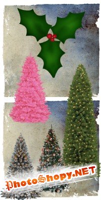 Christmas Tree PSD Pack