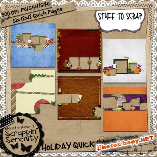 Holiday Quick-pages Sampler