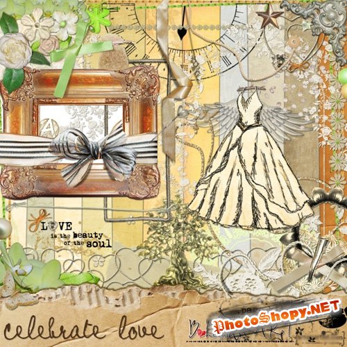 Scrap-set - Celebrate Love