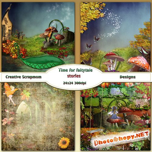 Time For Fairytale Stories Backgrounds