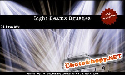 Light Beams Brushes