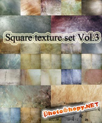 Square Texture Set Vol.3
