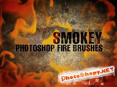 SMOKEY Photoshop Fire Brushes
