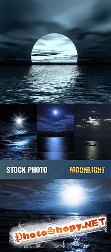 Лунные ночи на море - фоны (HQ)