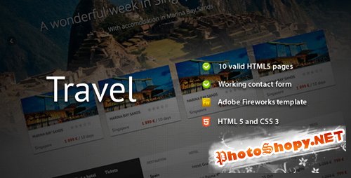 ThemeForest - Travel - Premium HTML Template  - RIP