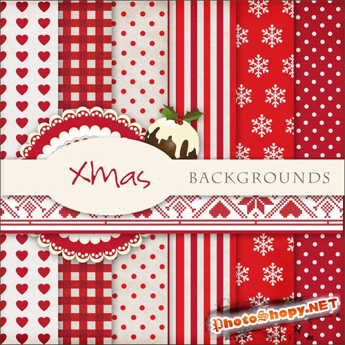 Textures - Christmas Backgrounds #10
