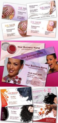 Beauty Salon Business Cards Pack