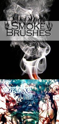 Smoke Brushes Set for Photoshop