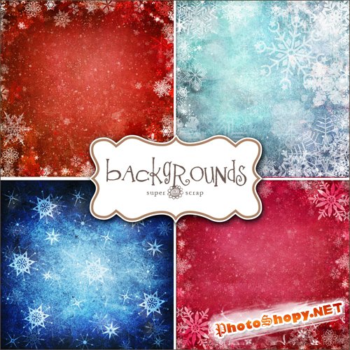 Textures - Christmas Backgrounds #11