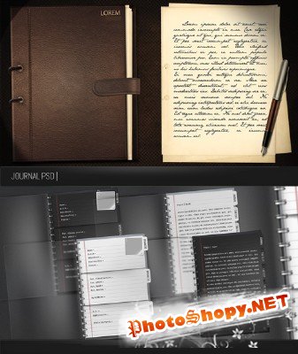 Journal psd and template psd