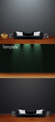 Relax room PSD Template