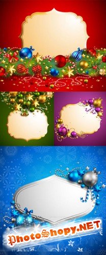 Beautiful Christmas background 04