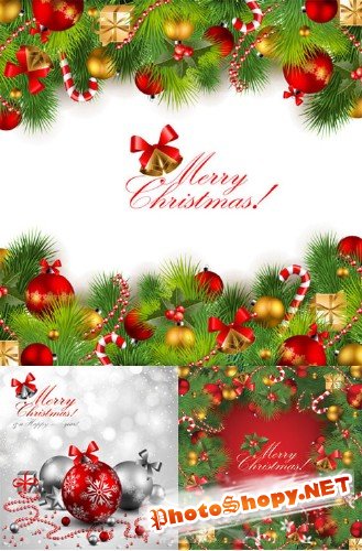 Beautiful Christmas background 03