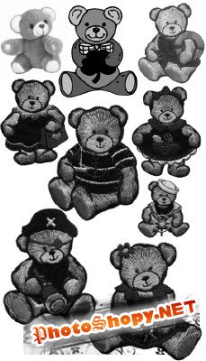 Teddy Bears brushes