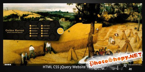 ThemeForest - Golden Harvest–HTML5 business/portfolio template - Rip