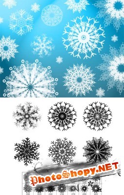 Snowflakes PS Brushes