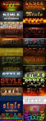Text Styles for Photoshop pack # 5