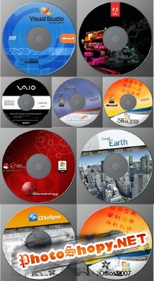 Collection covers for CDs