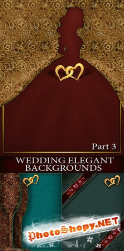 Свадебные элегантные фоны. Часть 3