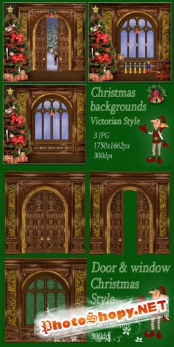 Scrap-kit - Christmas in Victorian Style