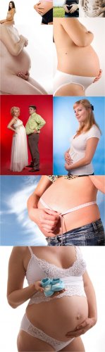 Photo Cliparts - Pregnant woman
