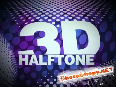 3D Halftone Brush
