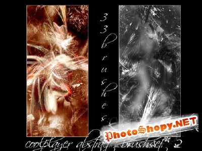 Abstract Brushes set 2
