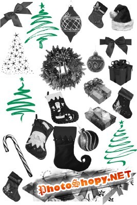 Brushes  Christmas  Collections for Photoshop