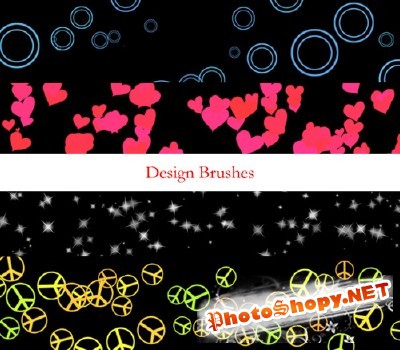 Design Brushes set for Photoshop